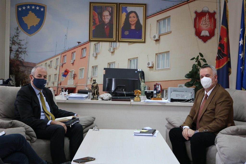 Kryetari Ahmeti ka pritur sot, shefin e misionit të Organizatës për Siguri dhe Bashkëpunim në Evropë (OSBE) në Kosovë, ambasadorin Michael Davenport