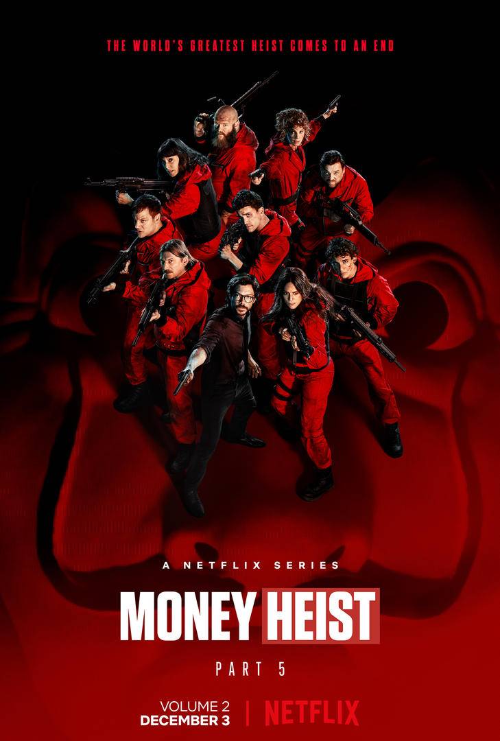 Nesër publikohen pesë episodet e fundit të serialit ‘La Casa de papel’