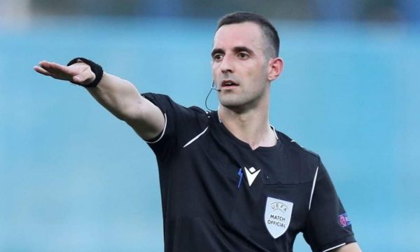 Gjyqtarëve kosovarë u besohet ndarja e drejtësisë në ndeshjen e Conference League