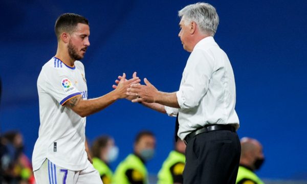 Ancelotti: Hazard do të jetë startues nesër