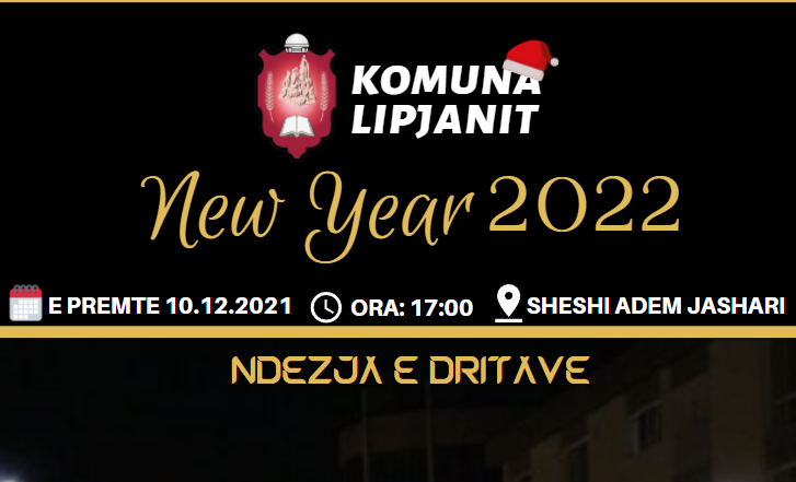 Sot bëhet ndezja e dritave në qytet në kuadër të festave të fundvitit në Lipjan, prezent edhe Kryetari Imri Ahmeti