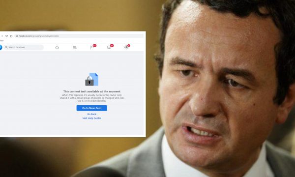 S’gjendet më në Facebook grupi “Me Kryeministrin”