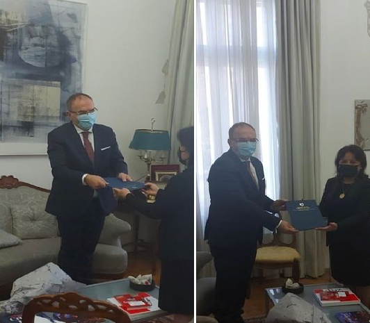 Ambasadori i Kosovës në Kroaci i dorëzon letrat kredenciale