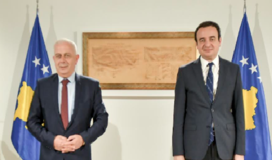 Kurti priti në takim kryetarin e Komunës së Bujanocit, Nagip Arifi
