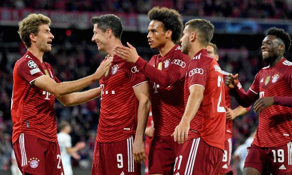 Bayern-Wolfsburg, formacionet zyrtare