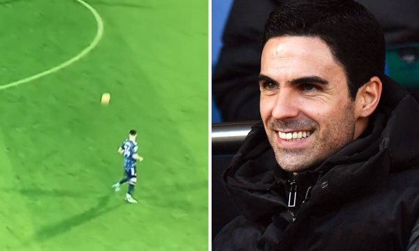 Videoja e Xhakës duke e ndalur topin me shpinë kundër Norwichit të Rashicës bëhet virale