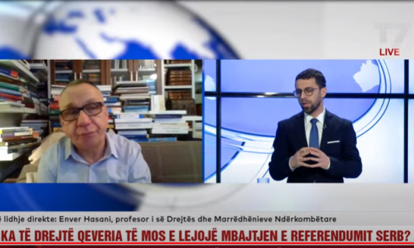 Hasani: Kosova s’duhet të lejojë mbajtjen e referendumit të Serbisë në Kosovë