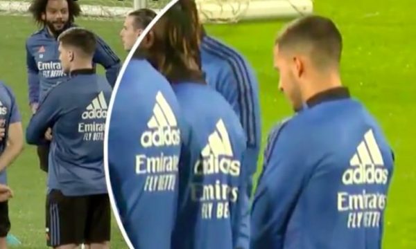 Hazard i mërzitur në stërvitje, Ancelotti e harron krejtësisht