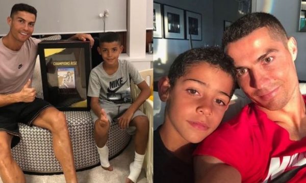 CR7 tregon kufizimet ndaj Cristiano Junior
