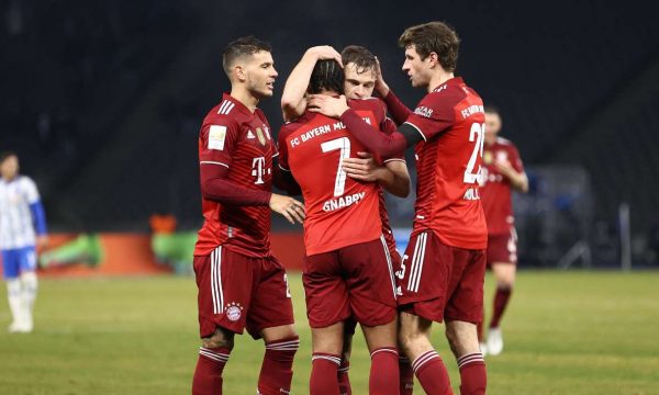 Bayern e kalon pa problem Herthan e Berlinit
