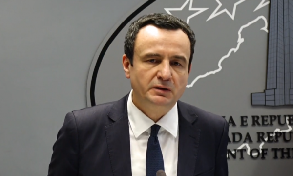 Kurti flet lidhur me padinë për gjenocid ndaj Serbisë