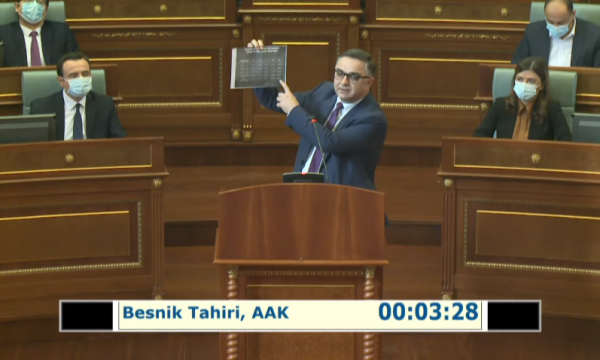 AAK-ja kërkon rezolutë kundër shtrenjtimit të rrymës, Tahiri: Qeveria dhe qytetarët do të bankrotojnë