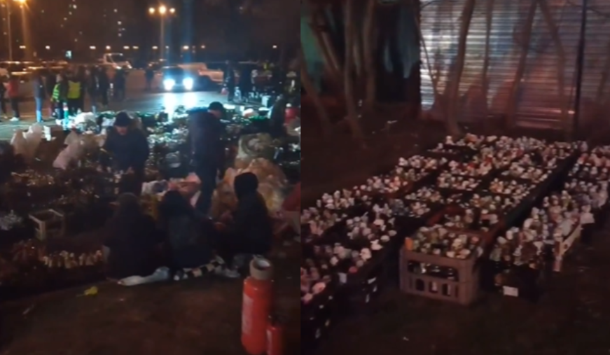 “Të pathyeshëm”: Civilët ukrainas krijojnë mijëra koktej molotovi për rezistencë