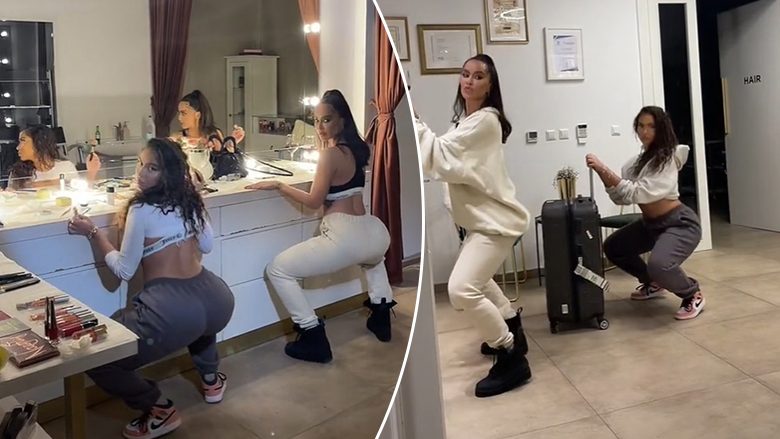 Arta Nitaj dhe Dafina Zeqiri sjellin video provokuese për fansat në TikTok, nuk ndalen së ekspozuari të pasmet para kamerës