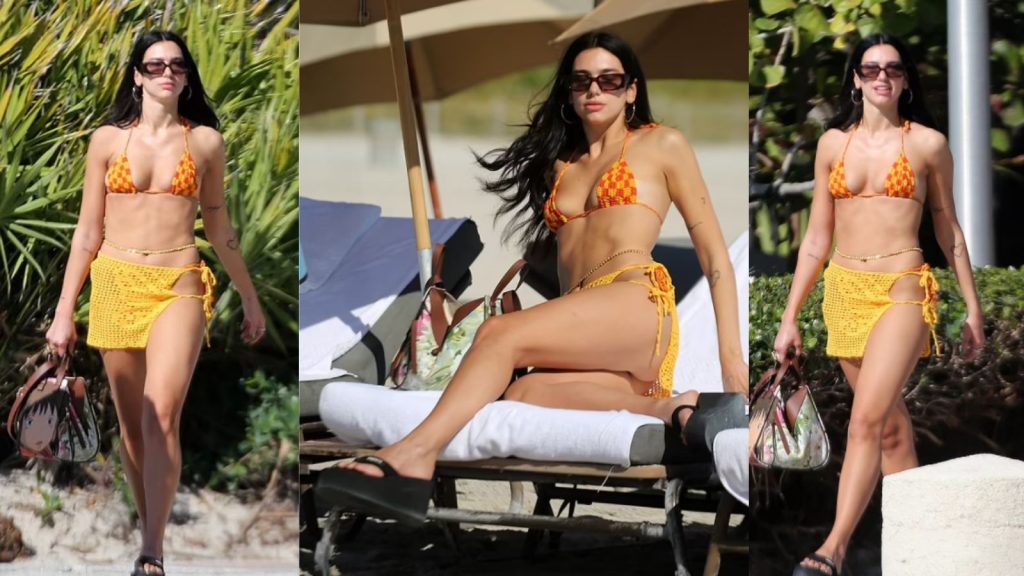Më pak se 24 orë pasi nisi turneun e saj botëror, Dua Lipa shijon rrezet e diellit në Miami