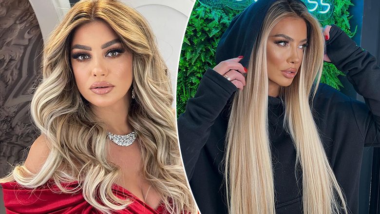 Nga brune në bionde, ndryshimi drastik i Arjolës