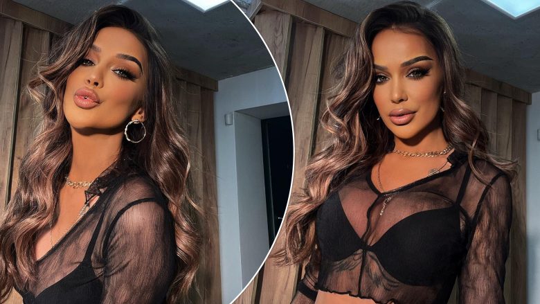 Ana Kabashi paraqitet plot stil, vë në fokus linjat joshëse të trupit