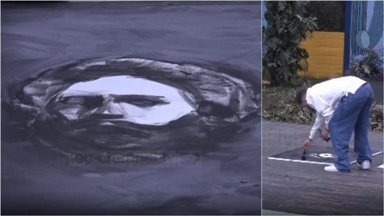 Donaldi ia dedikon artin e tij Pavarësisë së Kosovës, pikturon Komandantin Legjendar Adem Jashari