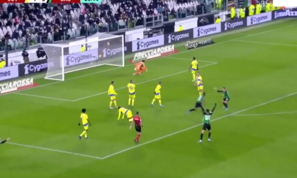 Supergol i Sassuolos kundër Juventusit