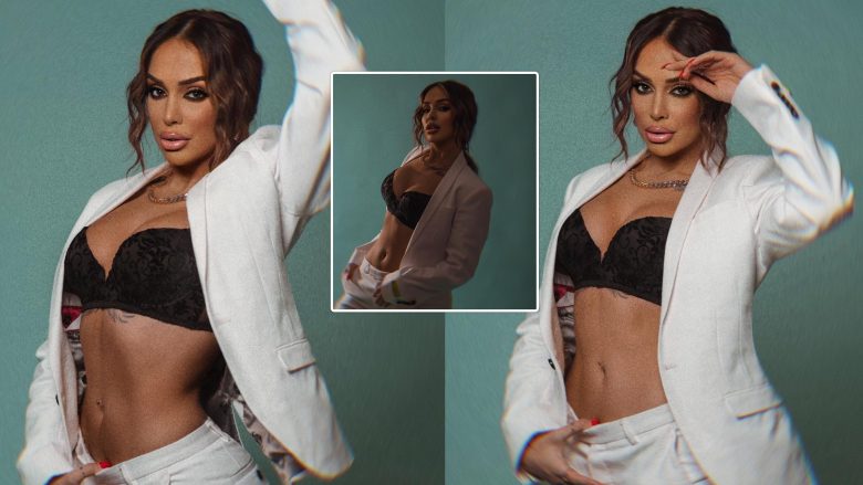Ana Kabashi vjen me fotosesion të ri provokues, vë në fokus linjat e formësuara