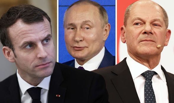 Putini flet në telefon me Macronin dhe Scholzin për luftën në Ukrainë
