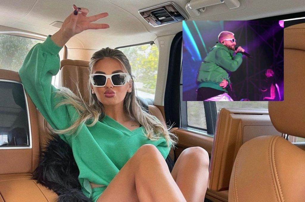 Maluma vesh ngjyrën dhe syzet e njëjta gjatë koncertit në Tiranë, Trixa: E ka bërë për mua