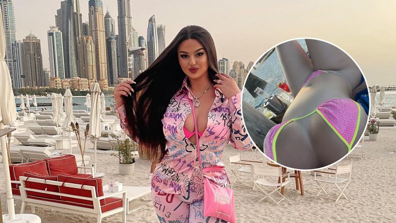 Enca publikon imazhe provokuese në bikini nga pushimet në Dubai