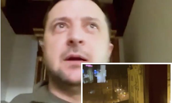 Zelenskiy poston video nga Kyivi: Unë do të qëndrojë, nuk kam frikë nga askush