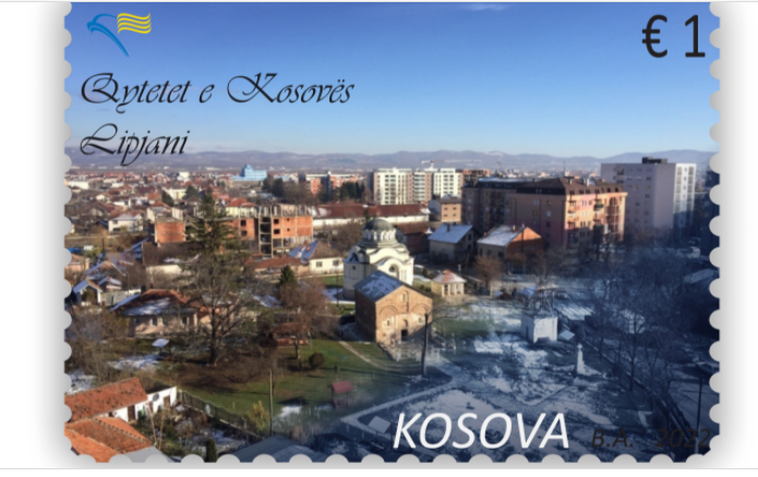 Posta e Kosovës lëshon në qarkullim dy pulla postare të titulluara  ”Qytetet e Kosovës – Lipjani”