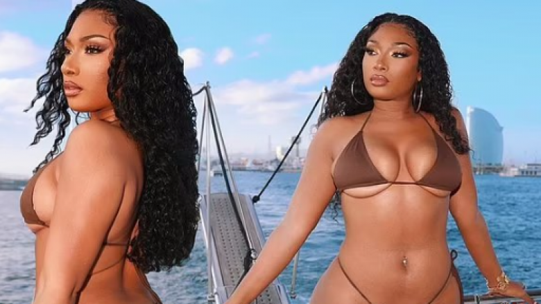 Megan Thee Stallion nuk lë vend për imagjinatë – reperja amerikane shfaq linjat tërheqëse në bikini