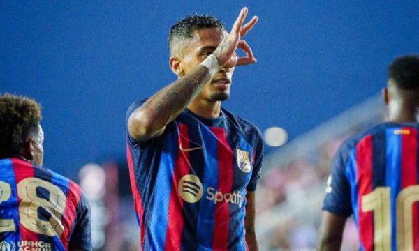 Barcelona “e shkatërroi” Inter Miamin, shënoi edhe Raphinha