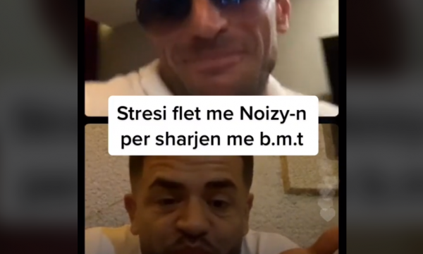 Noizy dhe Stresi flasin live pas rrahjes që pësoi Biiemtii