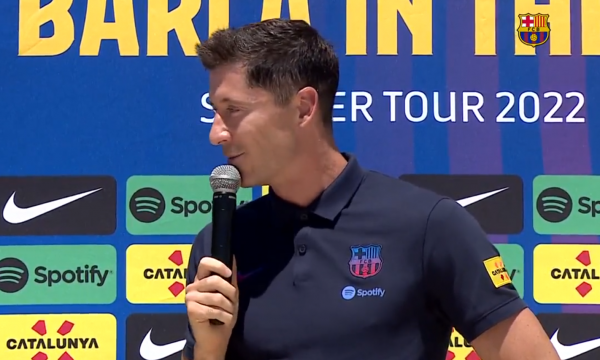 Lewandowski prezantohet te Barcelona: Dua të fitoj, jam në vendin e duhur për këtë