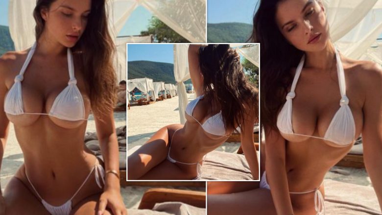 Duke vënë në plan të parë fizikun atraktiv, Oriola Marashi mahnit me fotografitë në bikini