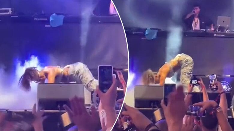 Dafina Zeqiri bën ‘twerk’ të zjarrtë para fansave në Zvicër