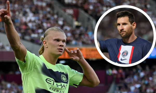 Guardiola e krahason Haalandin me Messin