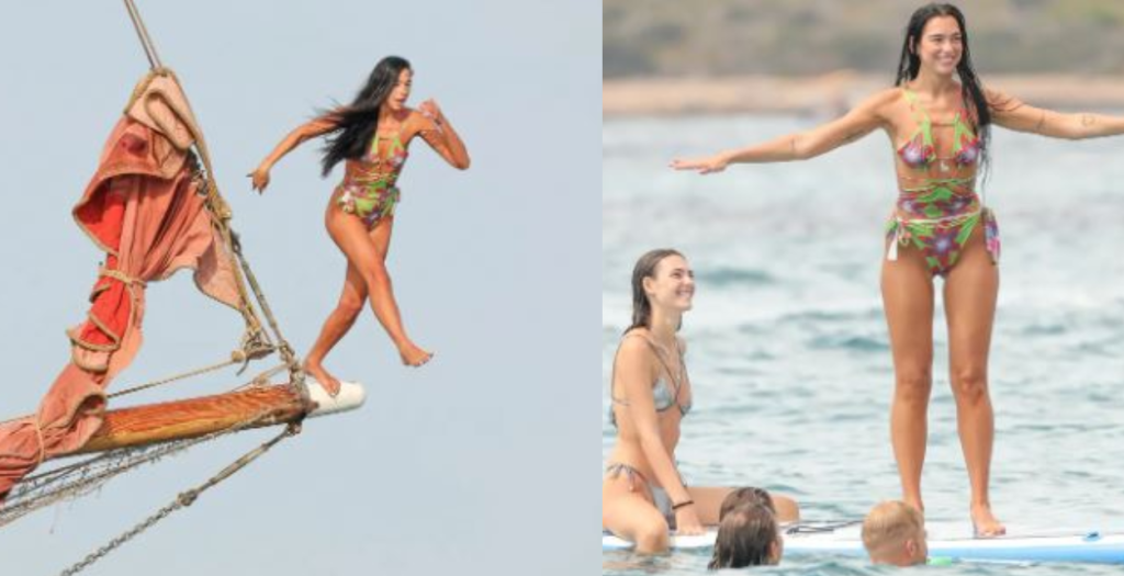 Dua Lipa shijon në maksimum pushimet së bashku me miqtë e saj në Ibiza