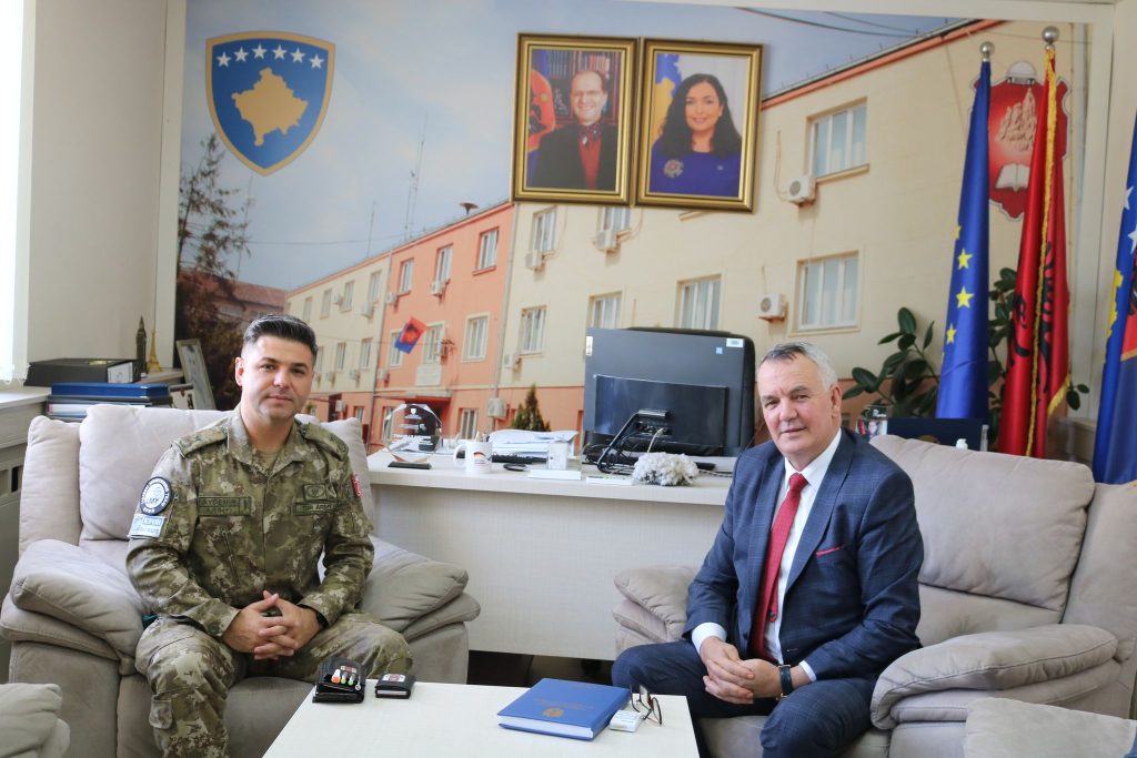 Kryetari Imri Ahmeti, ka pritur majorin e KFOR-it Turk Harun Aydemir