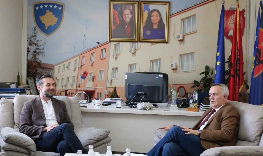 Kryetari Imri Ahmeti ka pritur në takim ministrin e Kulturës Hajrulla Çeku