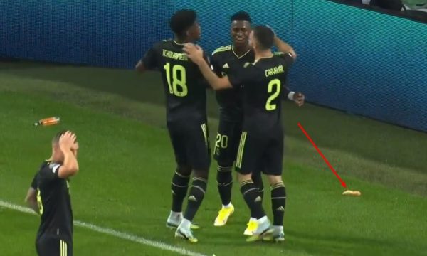Banane për Vinicius në ndeshjen kundër Celtic