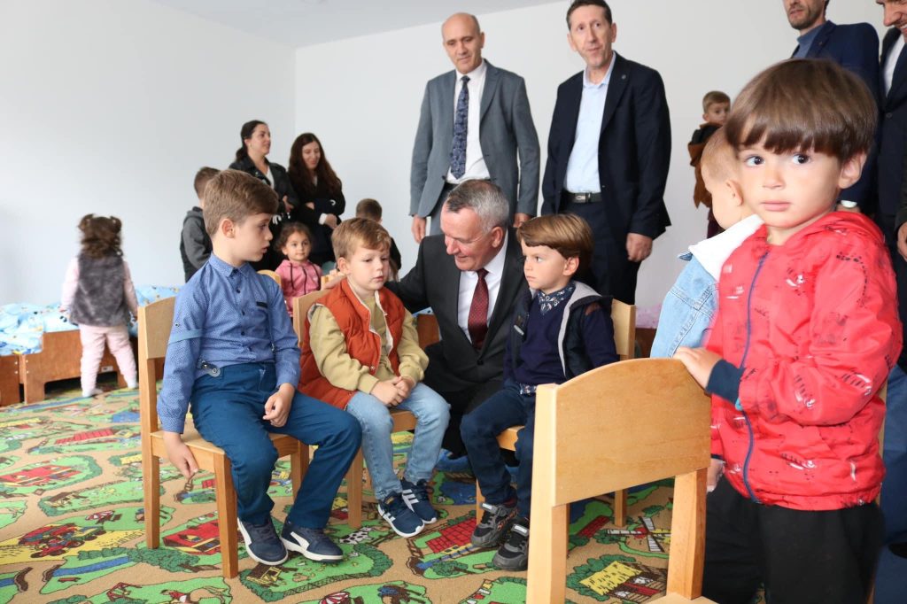 Në fshatin Sllovi është përuruar çerdheja e re