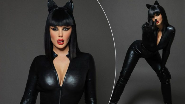 Kejvina si një ‘Catwoman’ atraktive