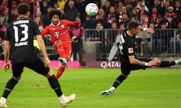 Bayerni deklason Werder Bremenin dhe regjistron fitoren e pestë radhazi në Bundesligë