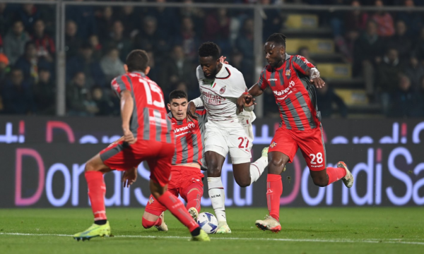 Milani ndalet me barazim nga Cremonese