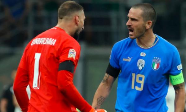 Bonucci i kundërpërgjigjet kritikave pasi hodhi një fanse nga autobusi i Kombëtares së Italisë