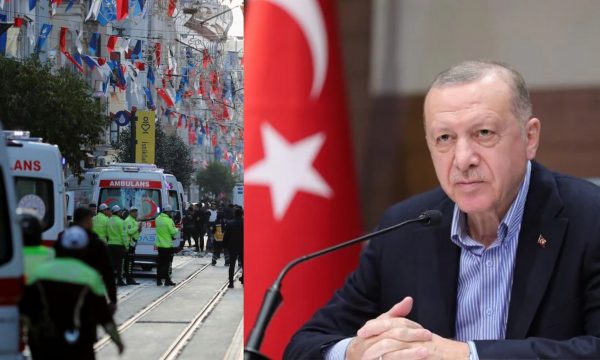 “Erë terrorizmi”, Erdogan për shpërthimin në Stamboll: Një grua ka pasur rol