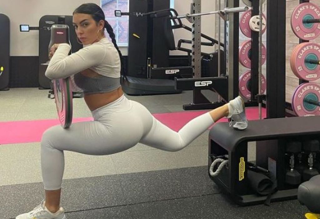 Georgina, e zjarrtë nga fitnesi