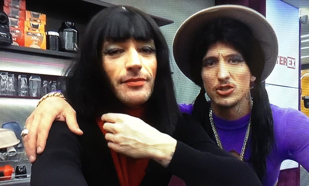 Getinjo dhe Stresi vishen si “Drag Queen”, kështu duken ata – FOTO