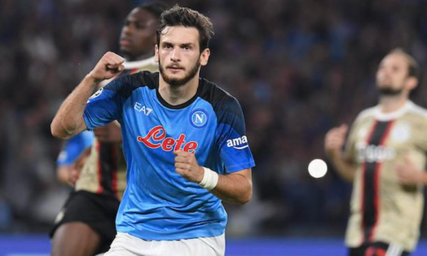 Napoli merr frymë me në fund, kthehet nga lëndimi Kvaratskhelia