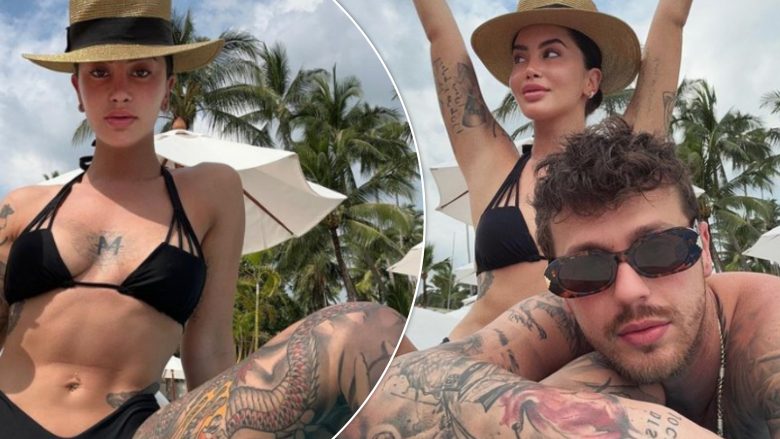 Dafina Zeqiri shfaq fizikun atraktiv nga pushimet krah DJ Geek